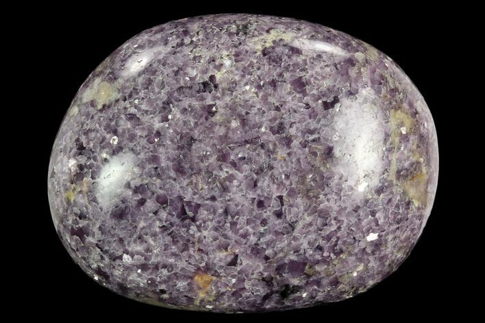 Sparkly, Purple Lepidolite Palm Stone - Madagascar #119251